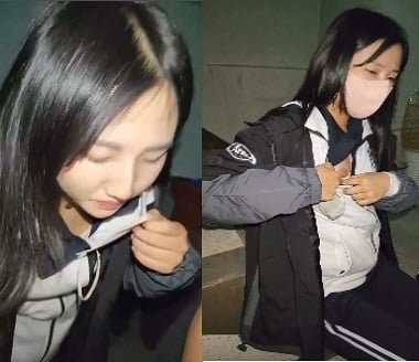 Em học sinh bị bắt buộc phải sử dụng miệng cho nam sinh ở cầu thang