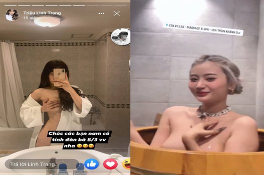 Triệu Linh Trang TikToker nổi bật trong video hot