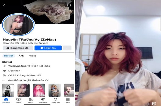 Tường Vy lăng loàn khi 